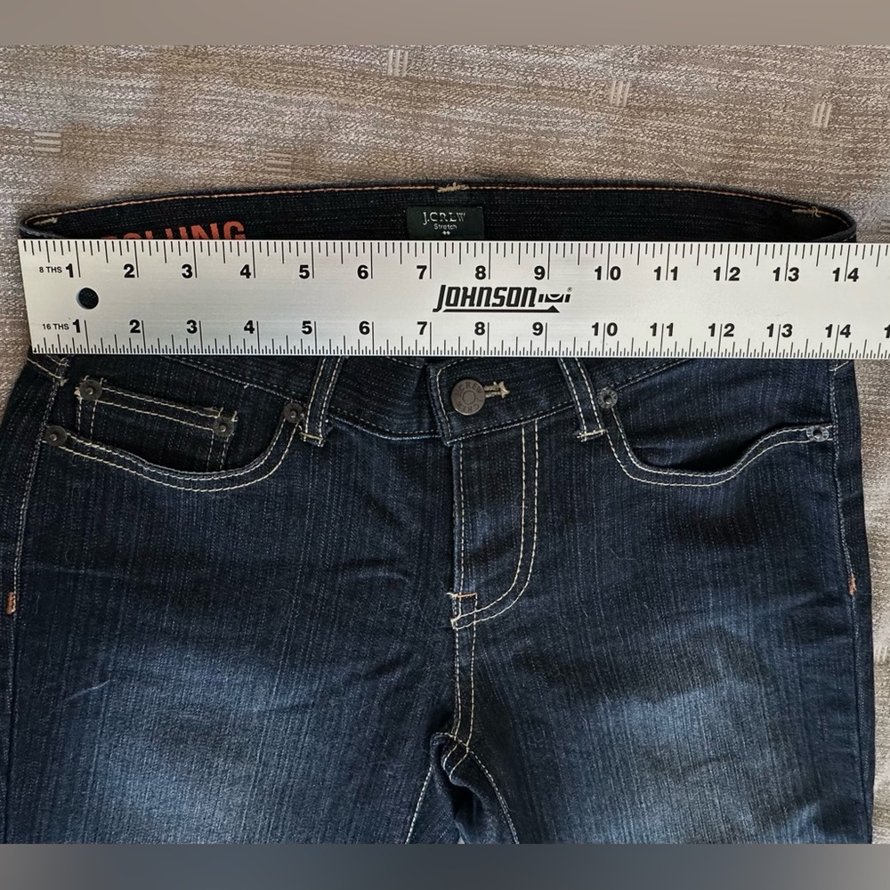 J. Crew Stretch Capri Jeans Size 27 - Picture 6 of 9